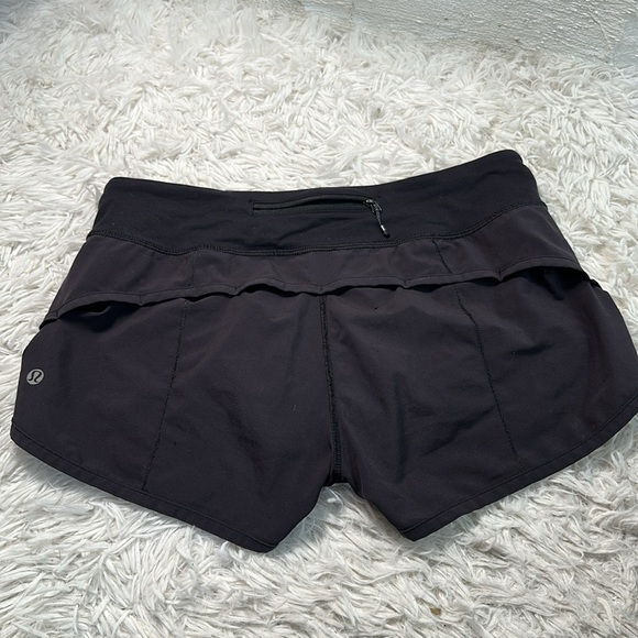 Lululemon Speed Short *4-way Stretch 2.5" Black - Picture 5 of 8
